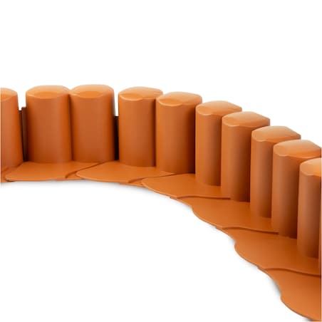 Płotek Ogrodowy 3,02 M Obrzeże Trawnikowe Palisada Terakota