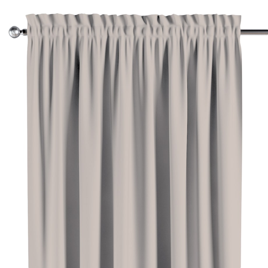 Zasłona na kanale z grzywką 1 szt. 130x245 kaszmirowy