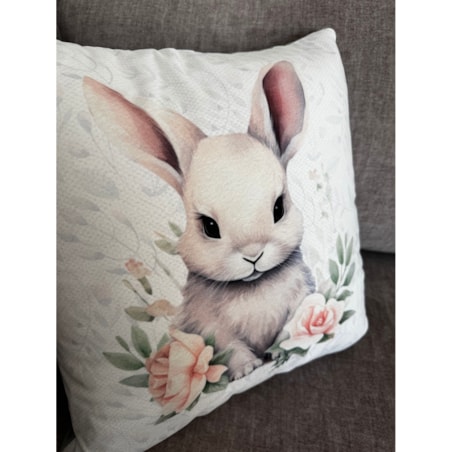 Ozdobna poszewka Zajączek 45x45