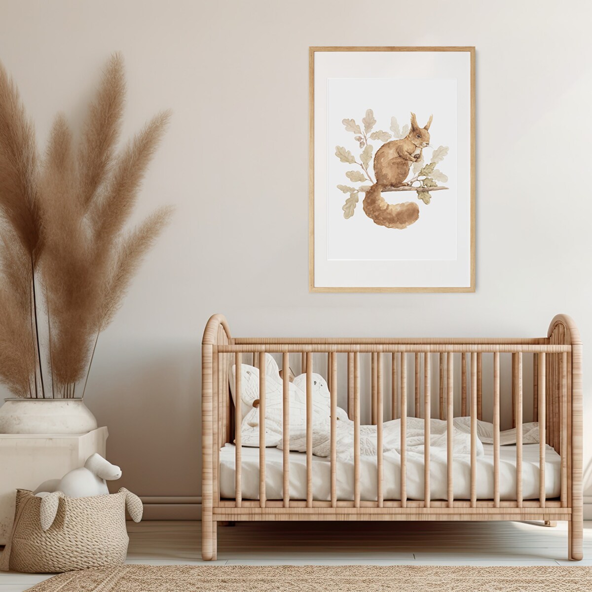 Plakat dla dzieci Wiewiórka 20x30