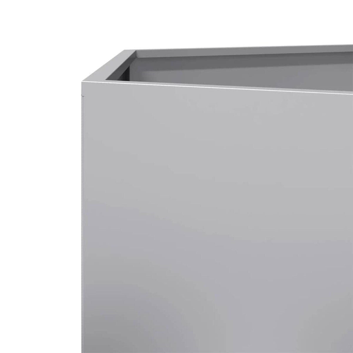 vidaXL Donica ogrodowa, sześciokątna, 138x120x45cm, stal galwanizowana