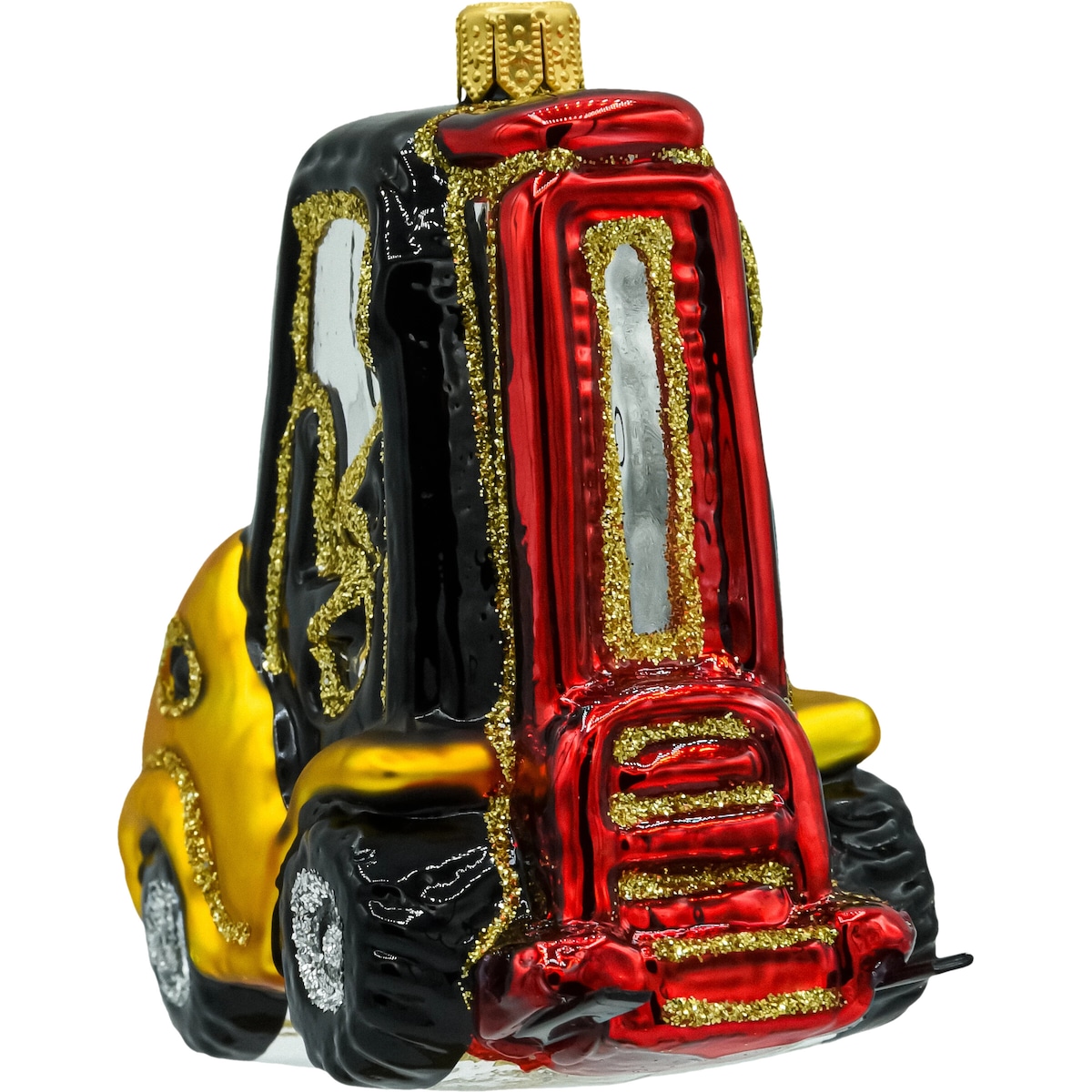 Bombka choinkowa szklana: Wózek widłowy