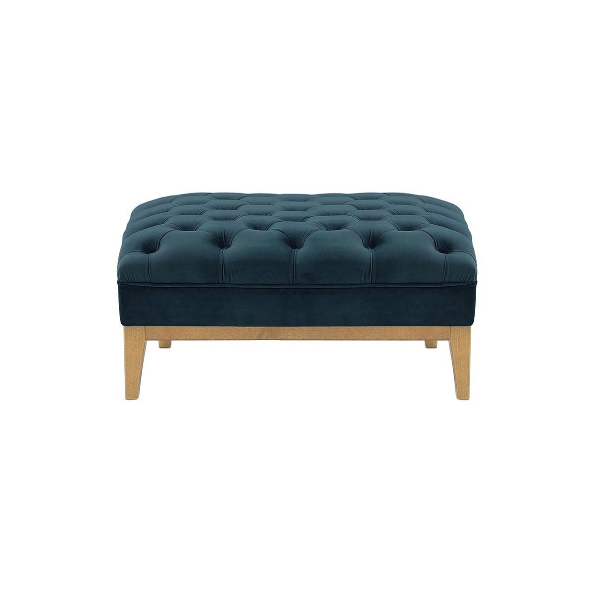 Pufa Chesterfield Modern Wood-Velluto 11