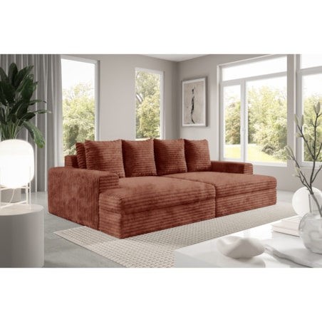 Sofa CALDO TILIA o wysokim komforcie Kolor: TILIA 52