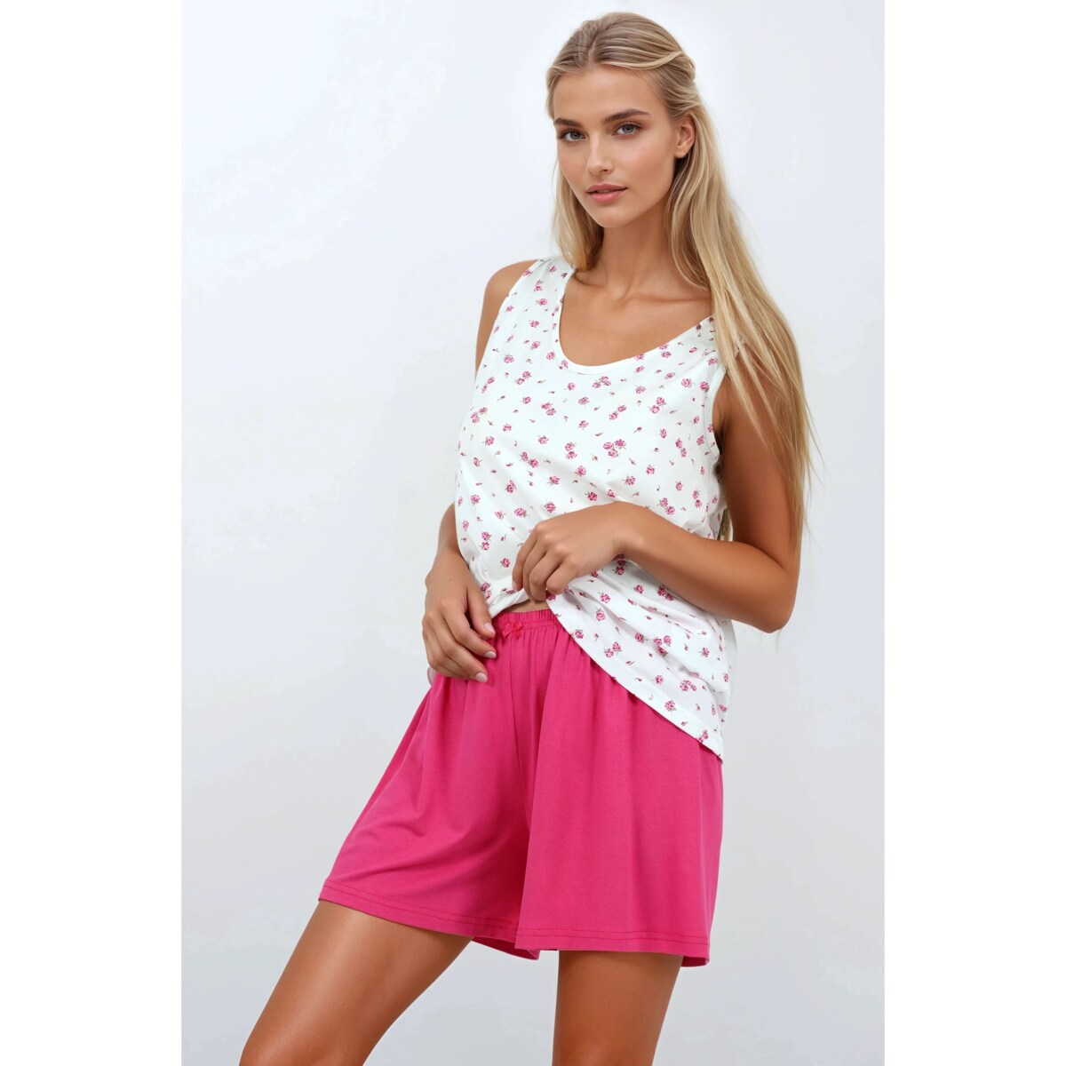 Piżama Rose Blossom Pink, XXL