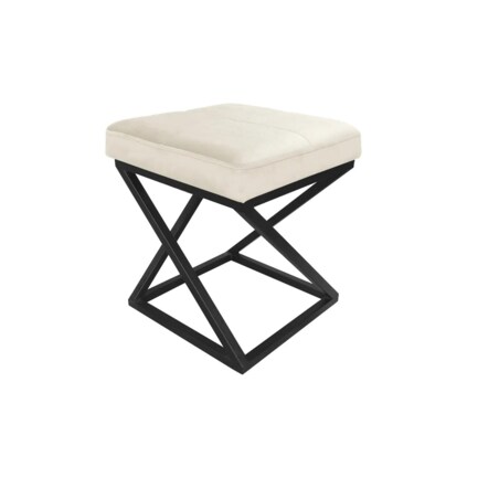 Pufa ZAZU 2 MG VELVET ecru