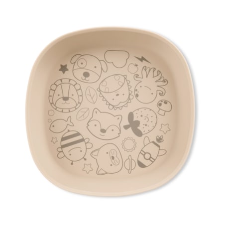 Skip Hop Talerzyk dla Dziecka Silikonowy Squad Oat