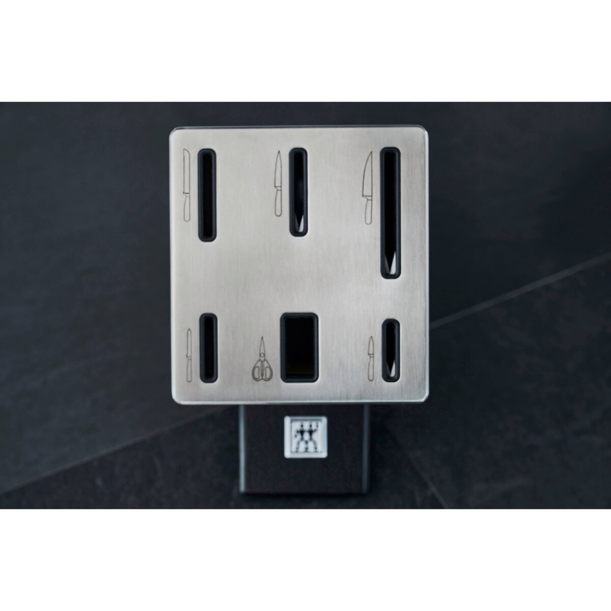 Zestaw 5 noży w bloku samoostrzącym Zwilling Four Star - Czarny