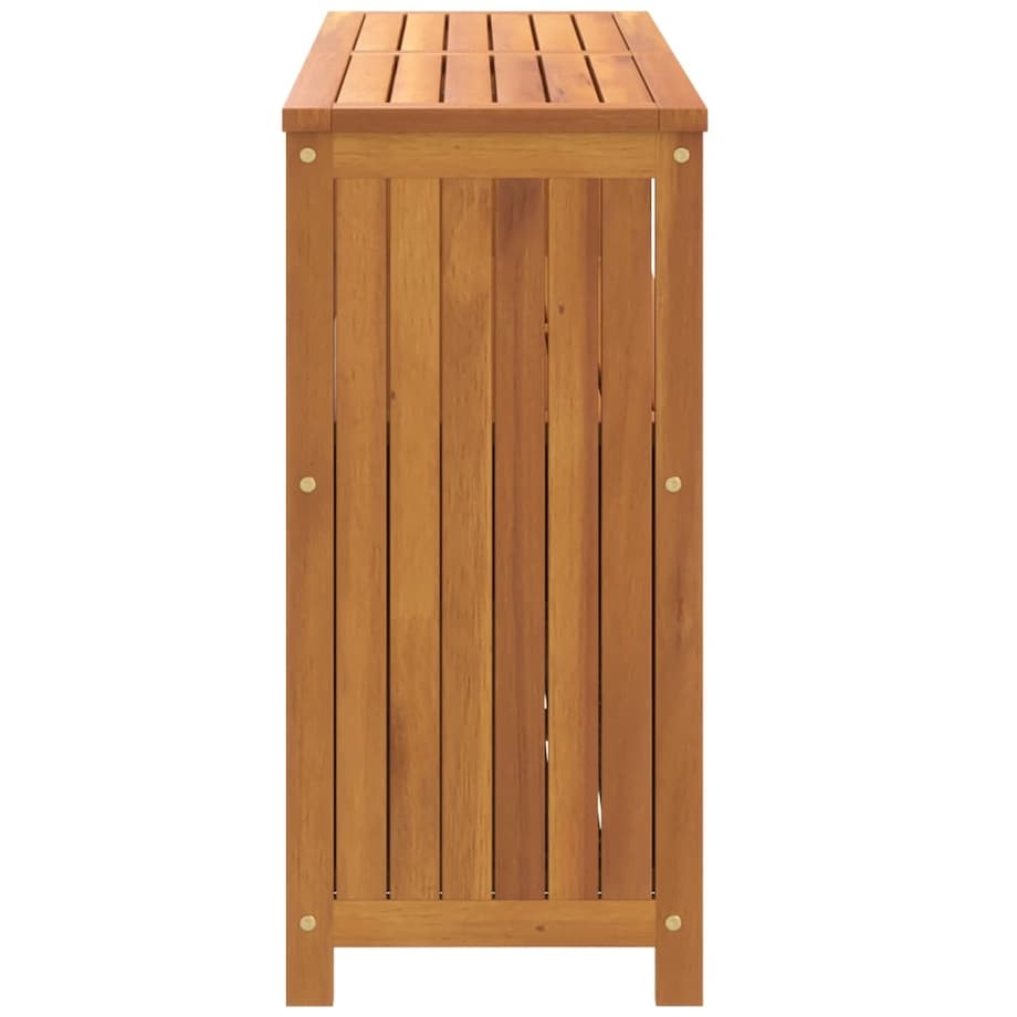 vidaXL Ogrodowy stolik konsolowy, 110x35x75 cm, lite drewno akacjowe
