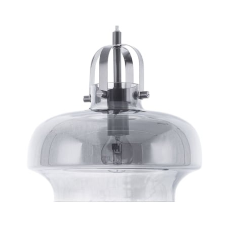 Lampa wisząca szklana szara WILTZ