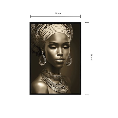 Duży obraz Afrykańska kobieta