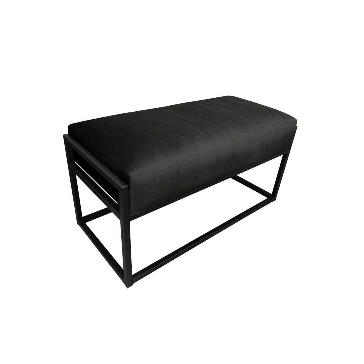 Ławka LILU MG VELVET czarna
