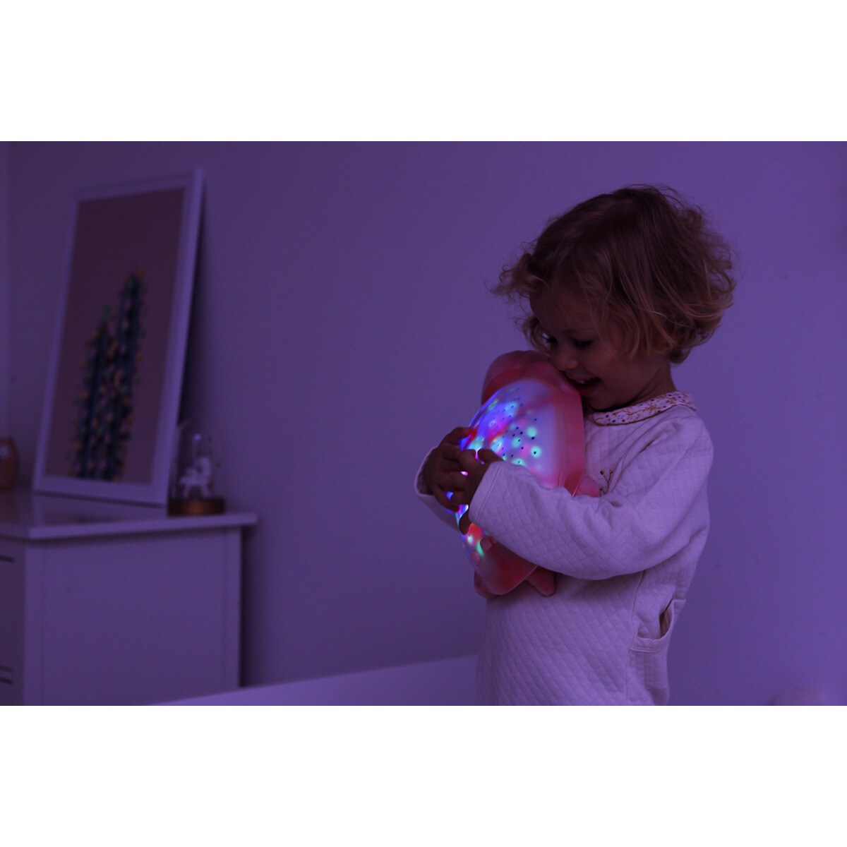 Projektor z pozytywką - Żółw różowy - Cloud b® Twinkling Twilight Turtle™