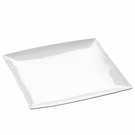 Talerz obiadowy East meets West, biały, 26 cm