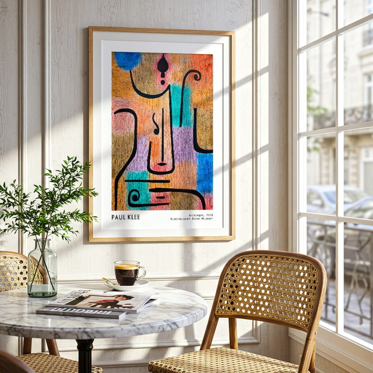 plakat paul klee archangel 50x70