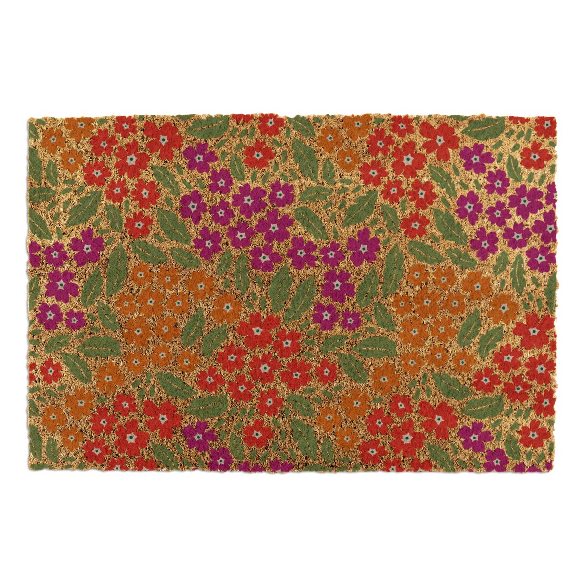 Wycieraczka z kwiatowym wzorem (60 x 40 cm)