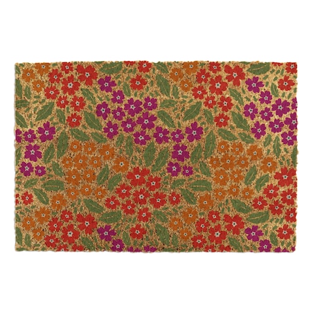 Wycieraczka z kwiatowym wzorem (60 x 40 cm)