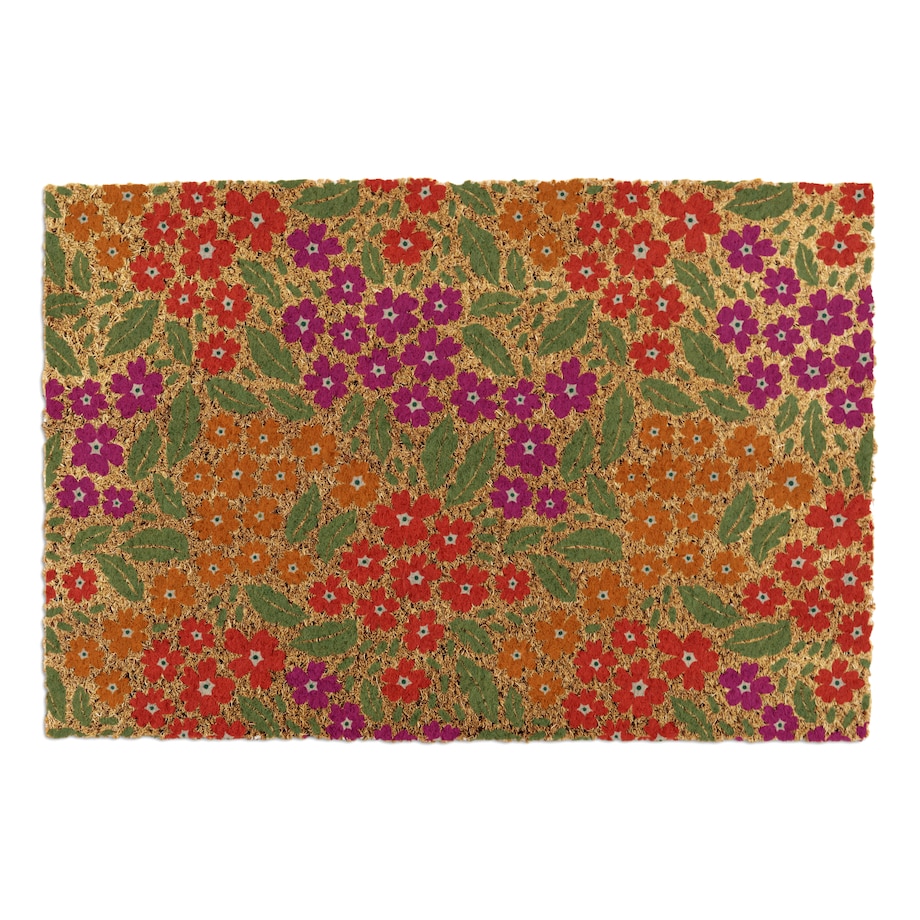 Wycieraczka z kwiatowym wzorem (60 x 40 cm)