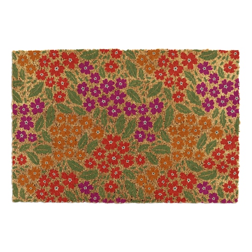 Wycieraczka z kwiatowym wzorem (60 x 40 cm)