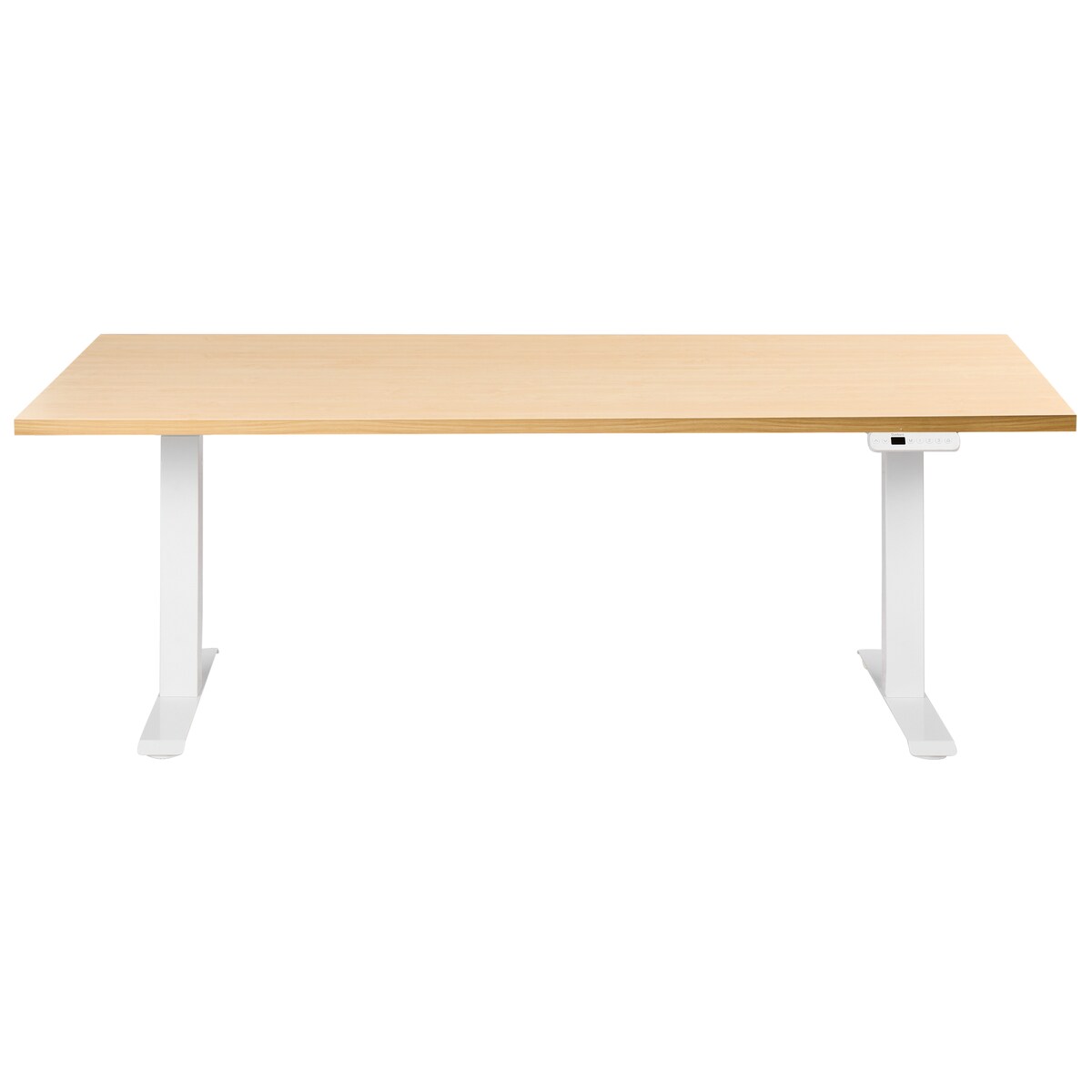 Biurko regulowane elektrycznie DESTINES Jasny brąz/ biały 180 cm 72 cm