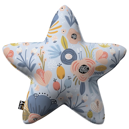 Poduszka Lucky Star, niebieski, 52x15x52cm, Magic Collection