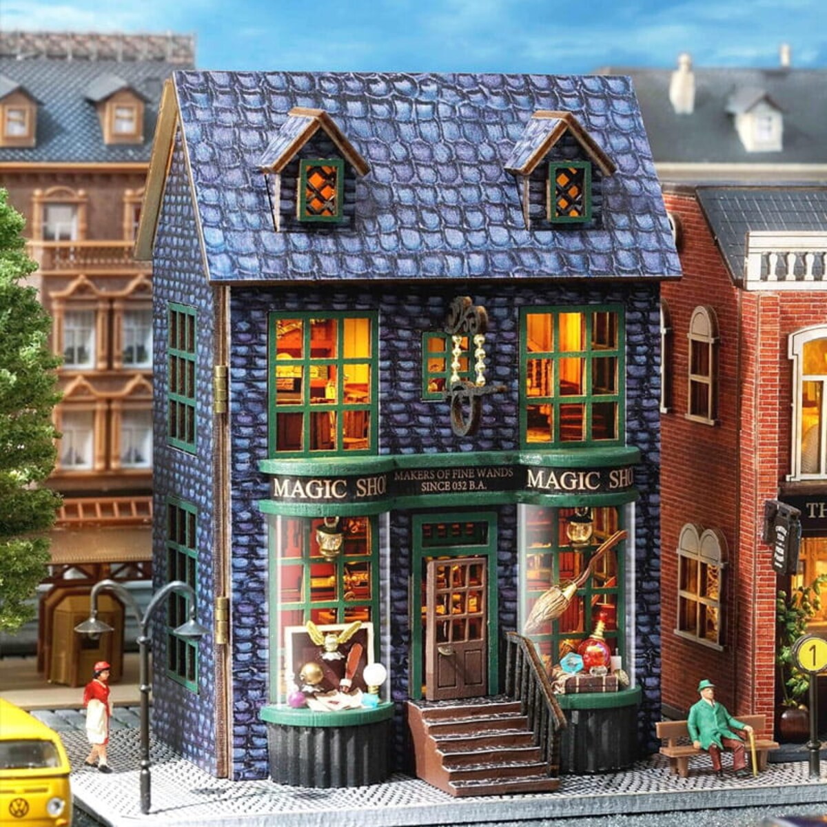 Miniaturowy domek - Różdzka Harrego