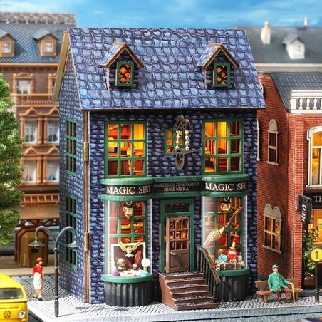 Miniaturowy domek - Różdzka Harrego