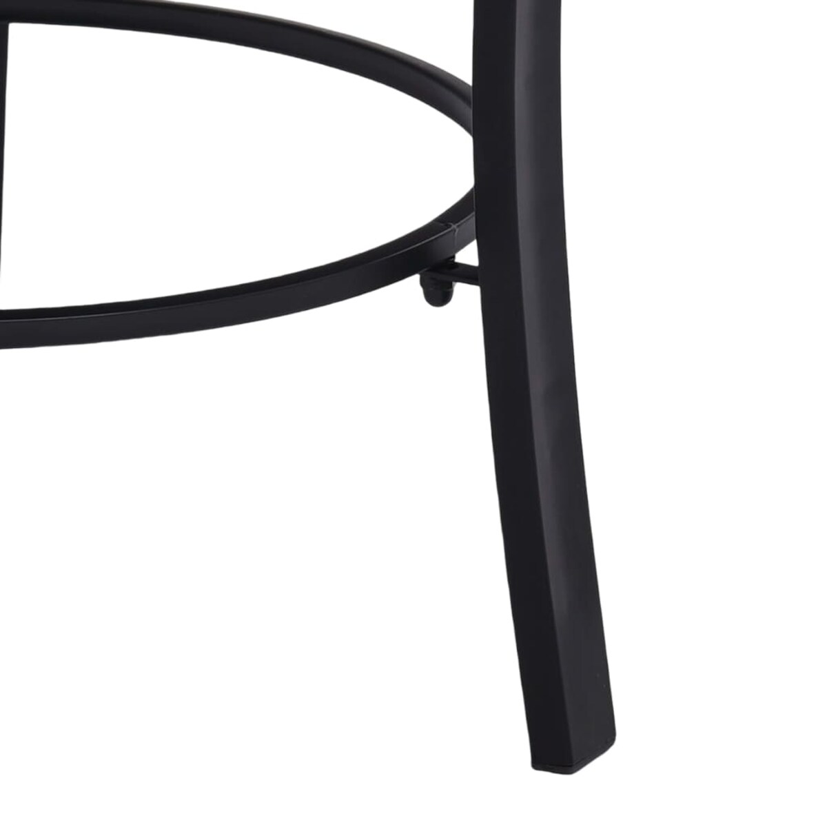 vidaXL Palenisko z mozaiką, czarno-białe, 68 cm, ceramika