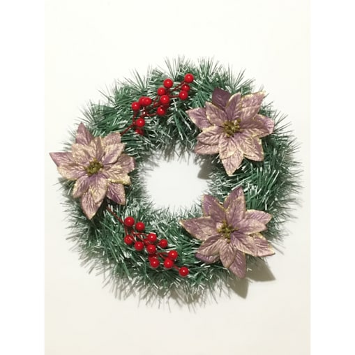 WIANEK NA DRZWI STÓŁ gotowy stroik gwiazda świąteczny udekorowany sztuczny