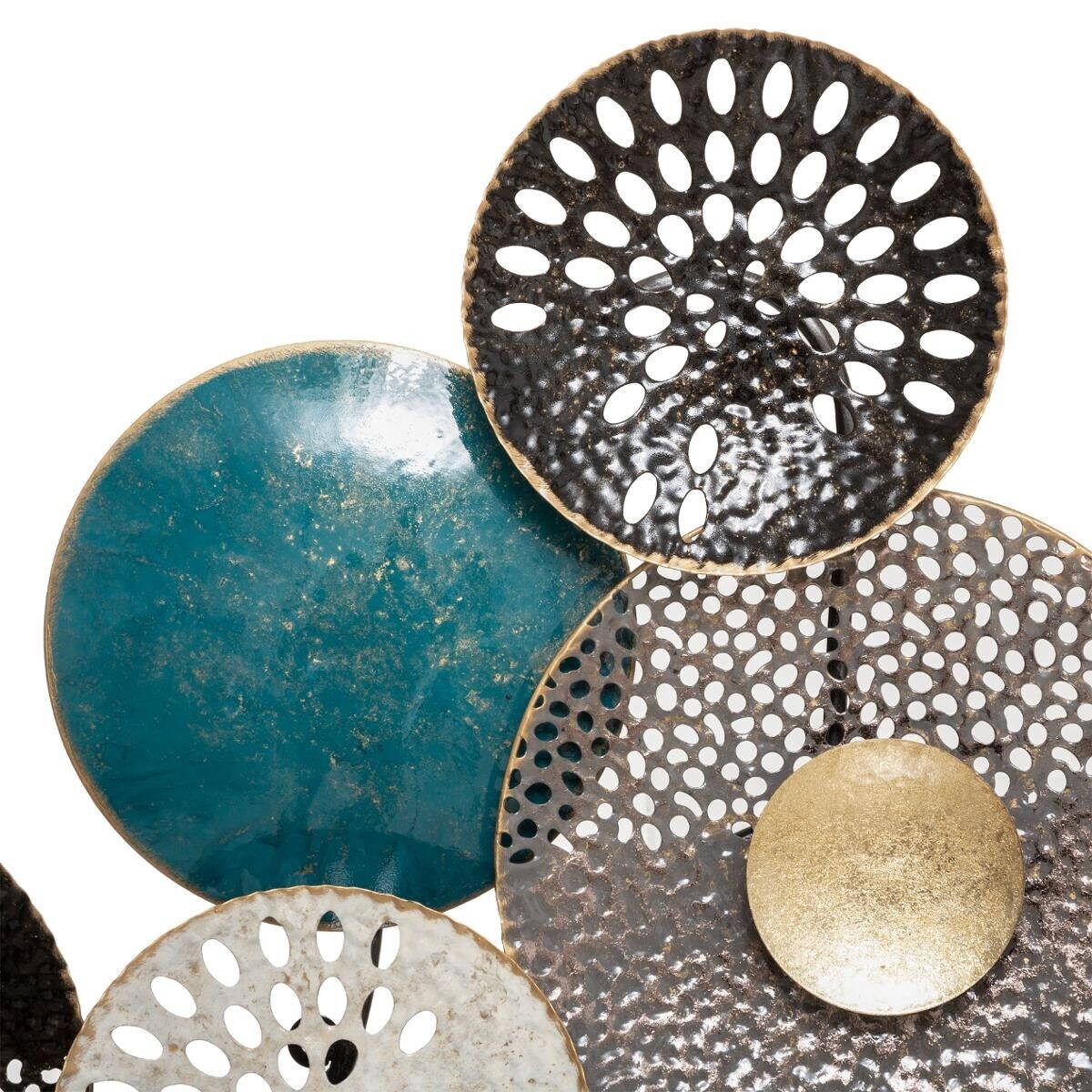 Dekoracja ścienna z metalu LISON, 135 x 67 cm