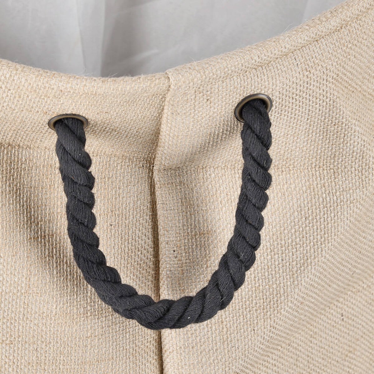 Kosz na pranie DENIM, okrągły, 60 L