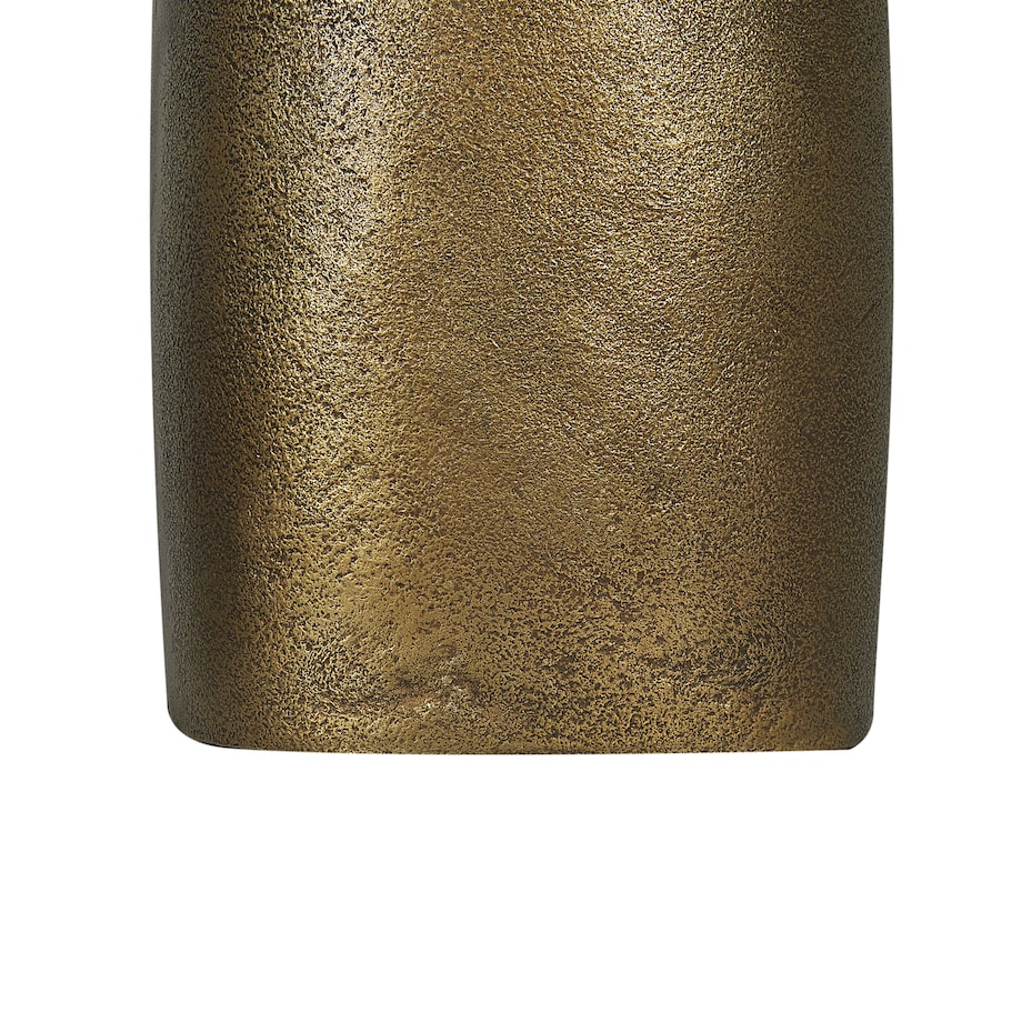 Wazon dekoracyjny SAMBHAR Metal 46 cm Mosiężny