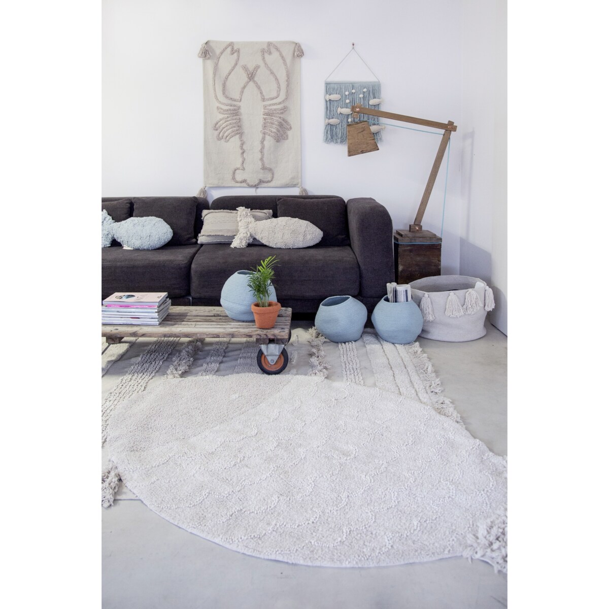 Dekoracja na ścianę Lobster Natural 100x70 cm Lorena Canals