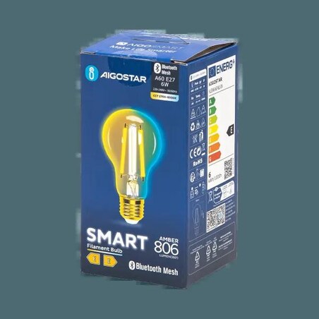 inteligentna żarówka bluetooth mesh a60 6w cct