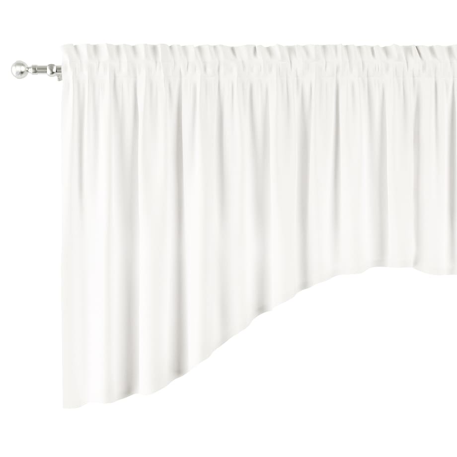 Lambrekin łuk 250x75 biały