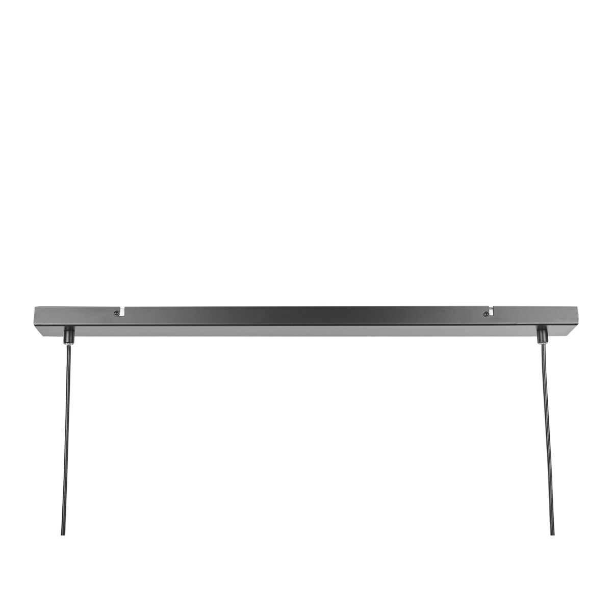 Lampa wisząca 3-punktowa metalowa czarno-złota BELES