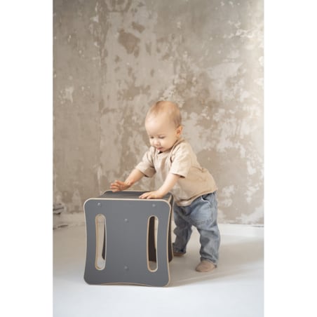 Krzesełko / stolik 2w1 SMALLY - szary