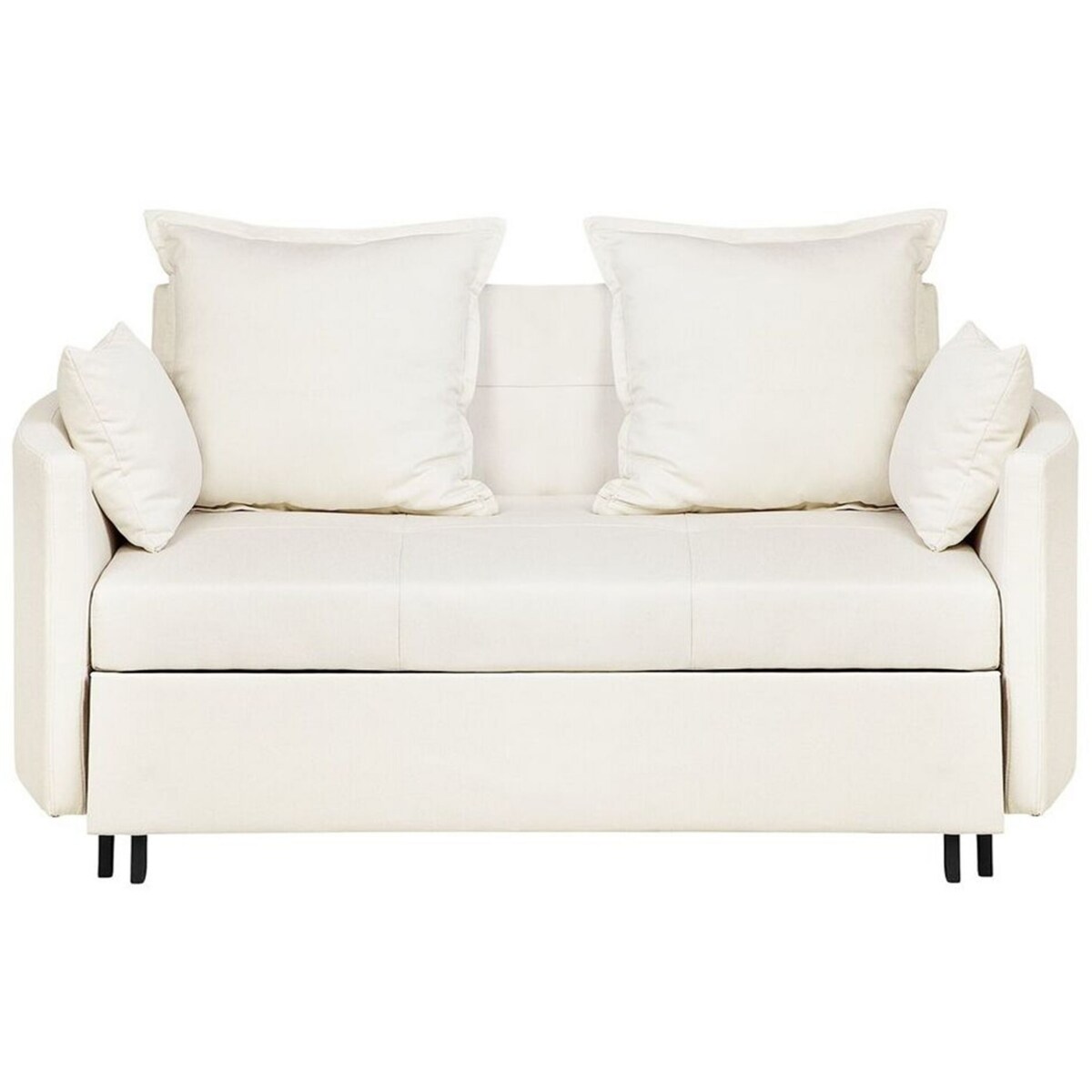 Sofa rozkładana beżowa HOVIN