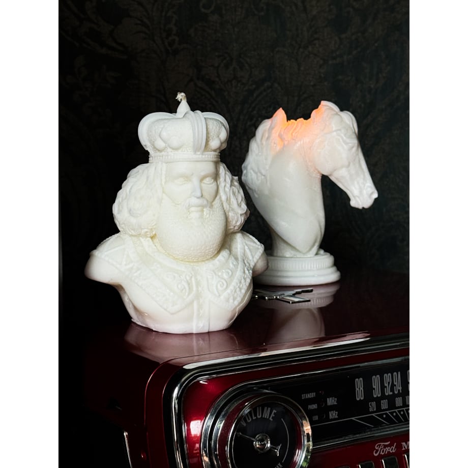 VERKOI Świeca Ozdobna Horse Head