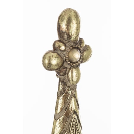 Dekoracja - choinka złota 38x8,5x8,5 cm HETTAR