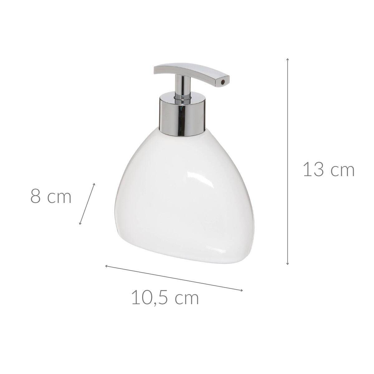 Dozownik na mydło SILK, ceramika