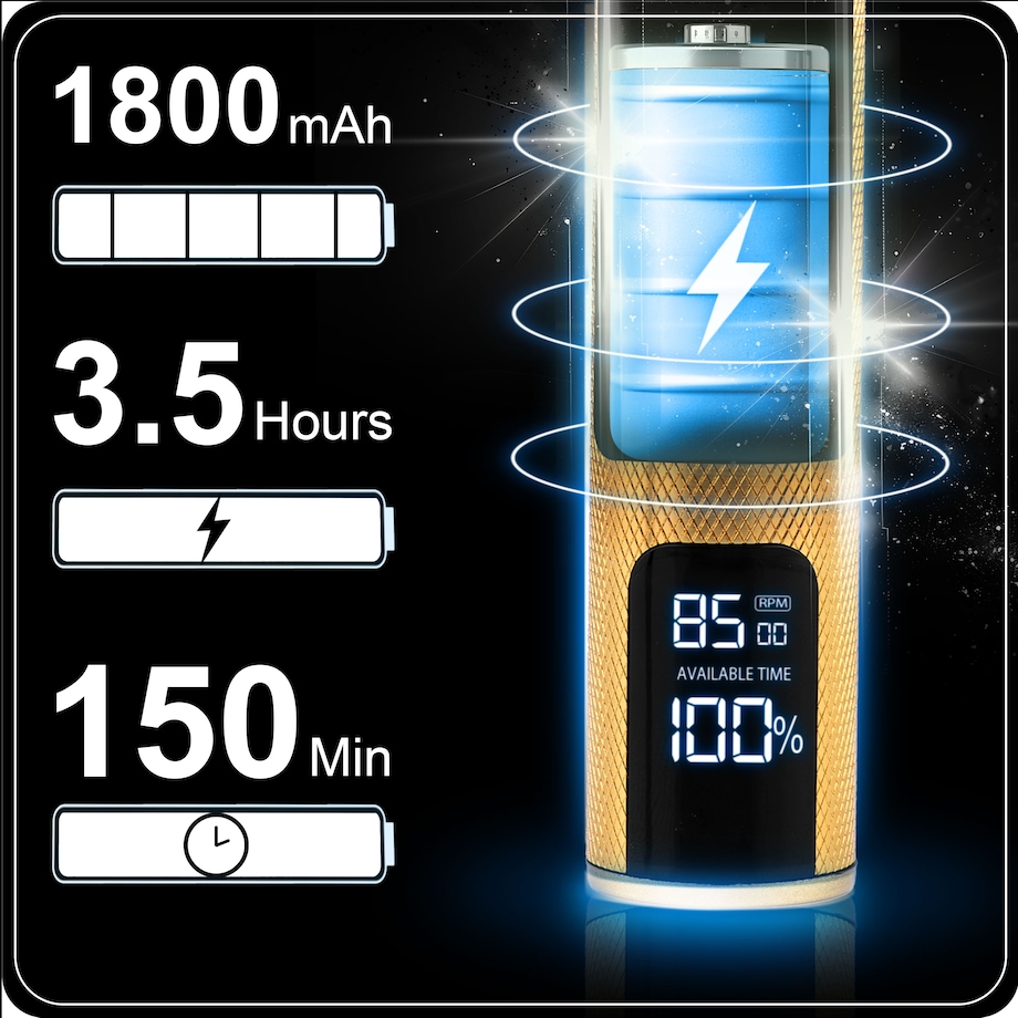 Maszynka do strzyżenia włosów brody Berdsen BD-260 złota