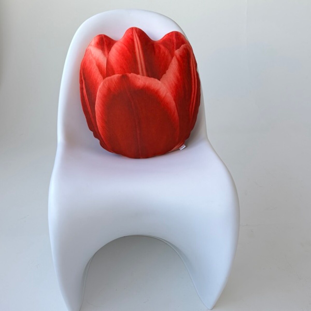 Poduszka kwiat Tulipan czerwony duży