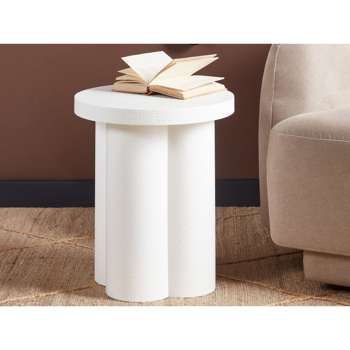 Stolik pomocniczy ADEL Biały