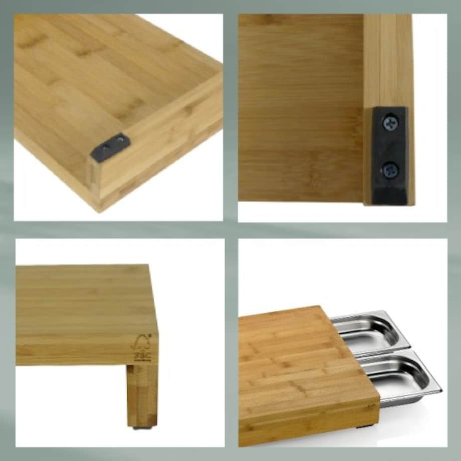 Deska do krojenia + 3 tacki Kenina Kela