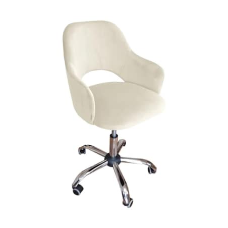 Fotel IZMA VELVET ecru