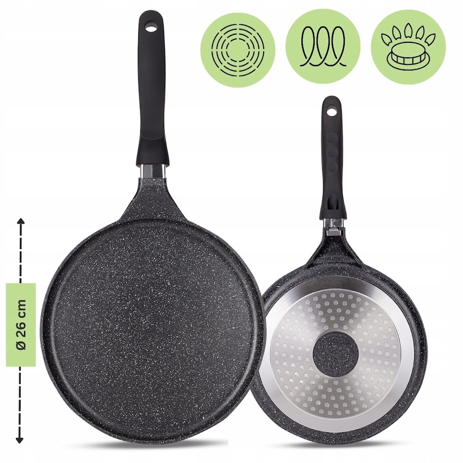 Patelnia naleśnikowa do pancakes na naleśniki 24cm KAMILLE