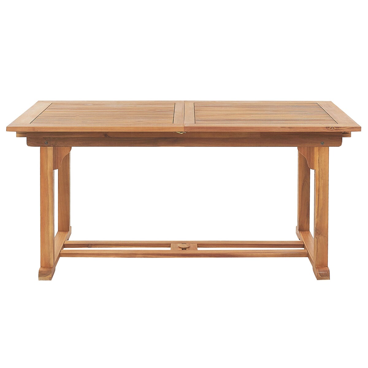 Stół ogrodowy rozkładany JAVA 160/220 cm 90 cm Drewno akacjowe Jasnobrązowy