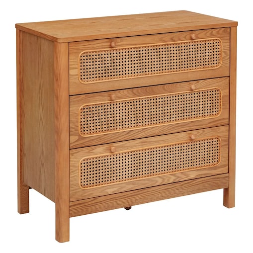 Komoda z plecionką wiedeńską VIENNESE 90 cm