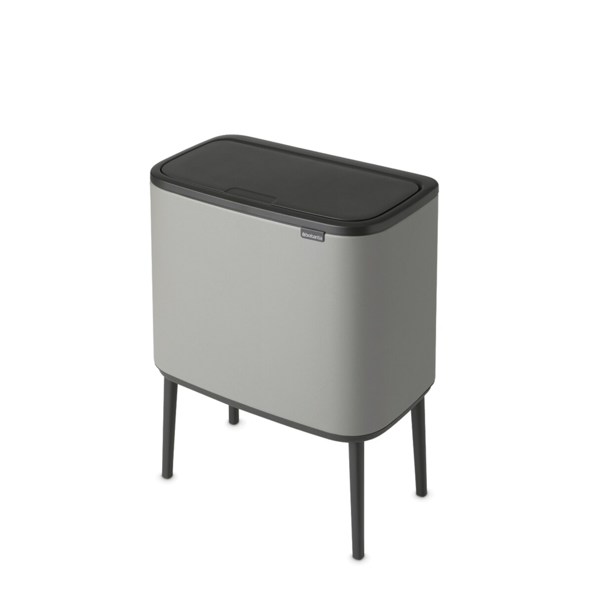 Kosz na śmieci Touch Bin Bo 3 x 11L Mineral Concrete Grey 127229